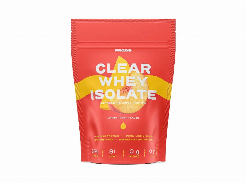 Clear Whey Isolate Prozis Manga E Pêssego 500 g