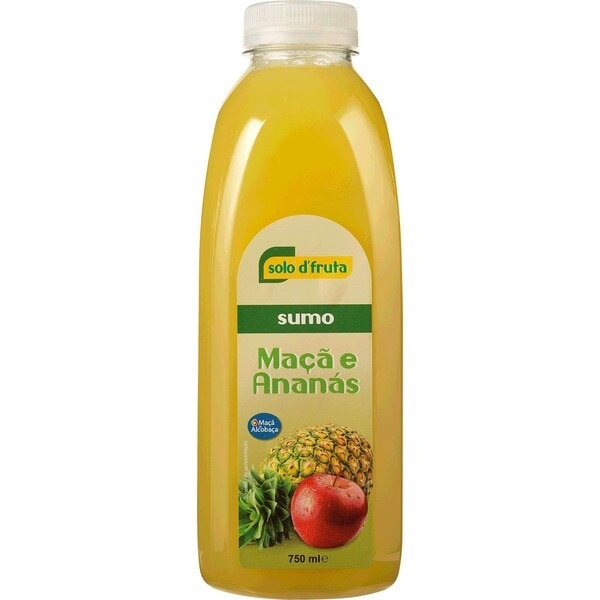 Sumo Fresco De Maçã E Ananás 750 ml