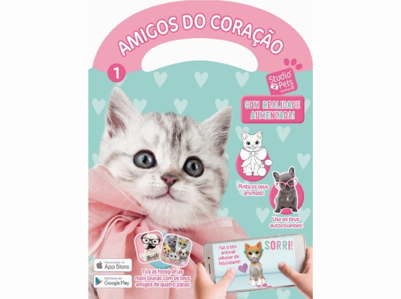 Livro Amigos Do Coração Studio Pets N.º 1
