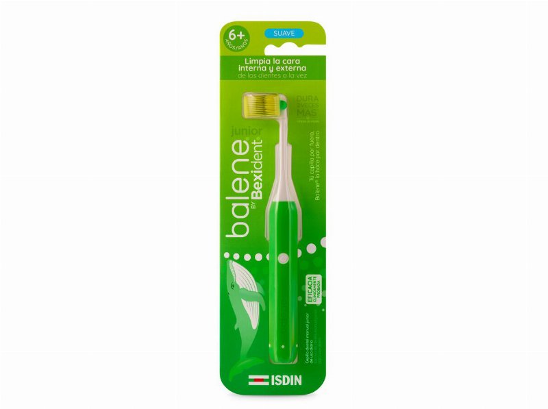 Escova Dentes Balene Bexident Junior Verde