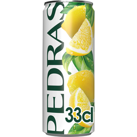 Água Com Gás Em Lata Limão Pedras Salgadas 33 cl
