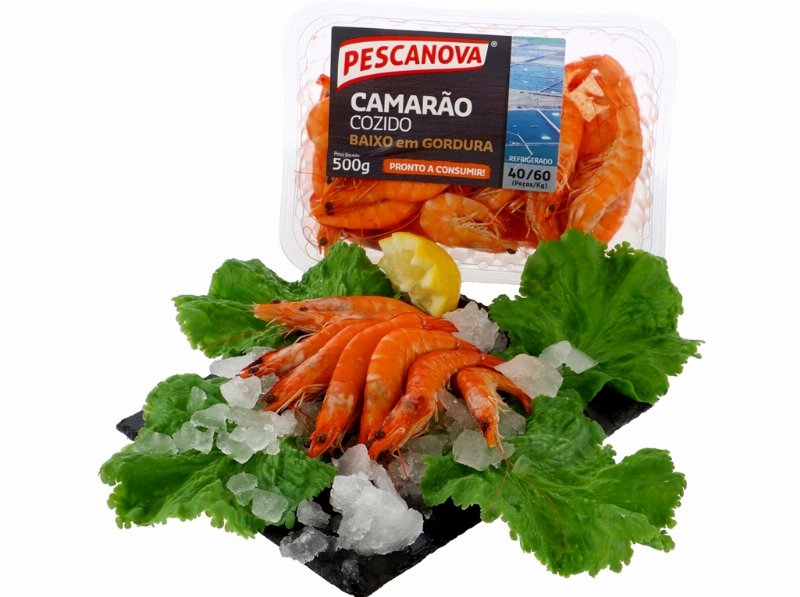 Camarão Cozido 40/60 Pescanova 500 gr