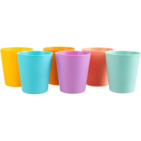 Conjunto 6 Copos Reutilizáveis 250 ml Colors Kasa