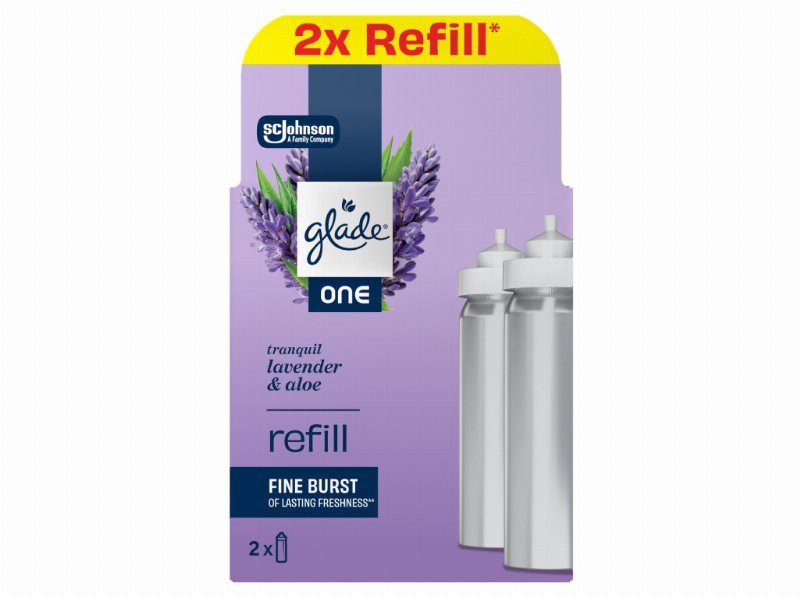 Ambientador Glade One Lavender Rec 2Un