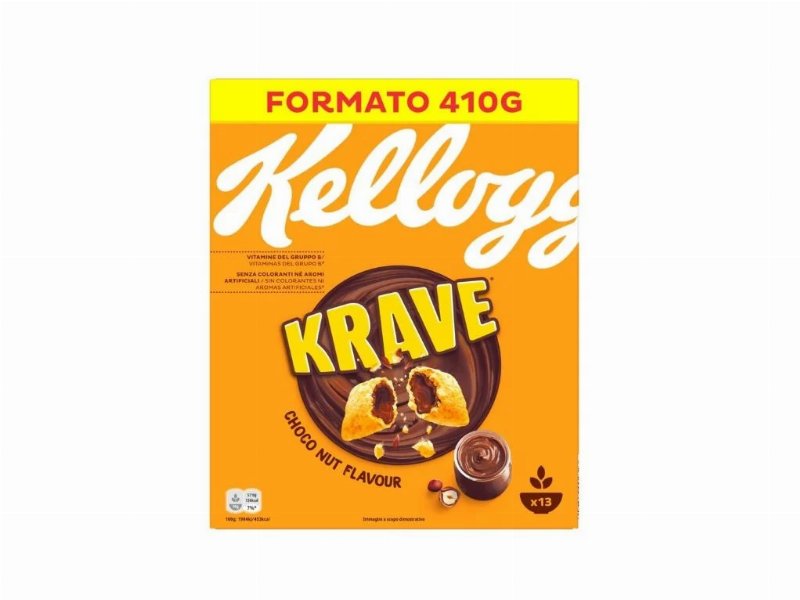 Cereais Kellogg's Krave Choco Avelã 410 g