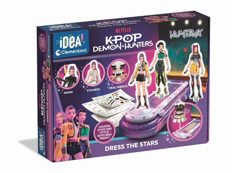 K-Pop Demon Hunters Clementoni Fashion Collection