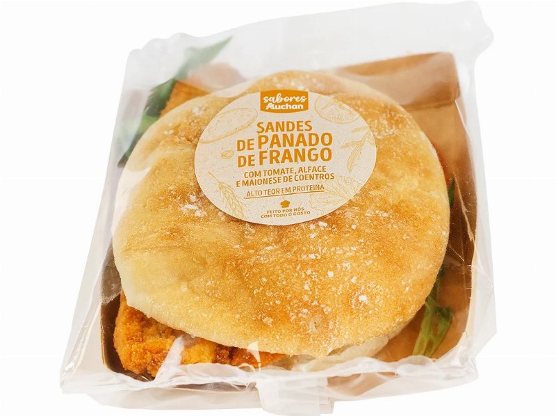 Sandes De Panado De Frango Sabores Auchan Un