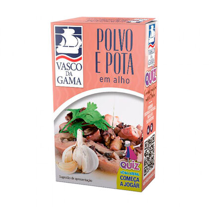 Polvo E Pota Em Alho Vasco Da Gama 0.072Kg