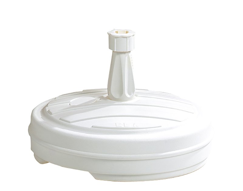 Base Plástica Para Guarda-Sol Branco 13 l