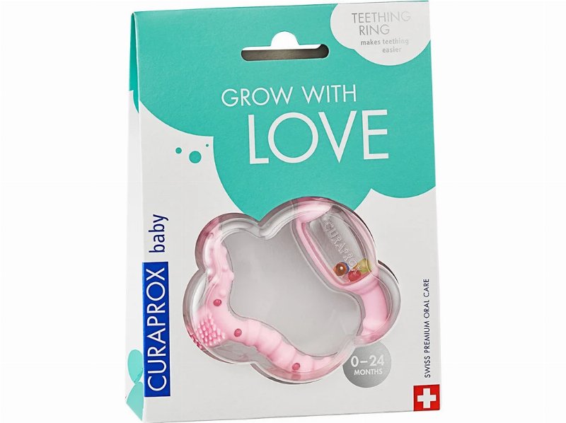 Mordedor Curaprox Baby Rosa