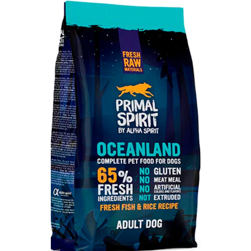 Alimentação Seca Para Cão Oceanland 1 kg