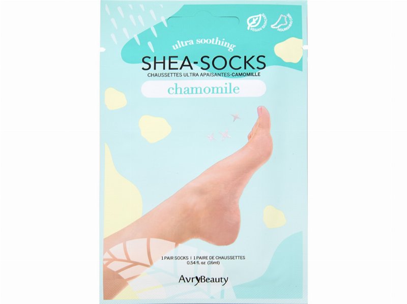 Máscara Pés Avry Shea-Socks Camomila