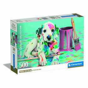 Clementoni - Puzzle The Funny Dalmatian 500 Peças