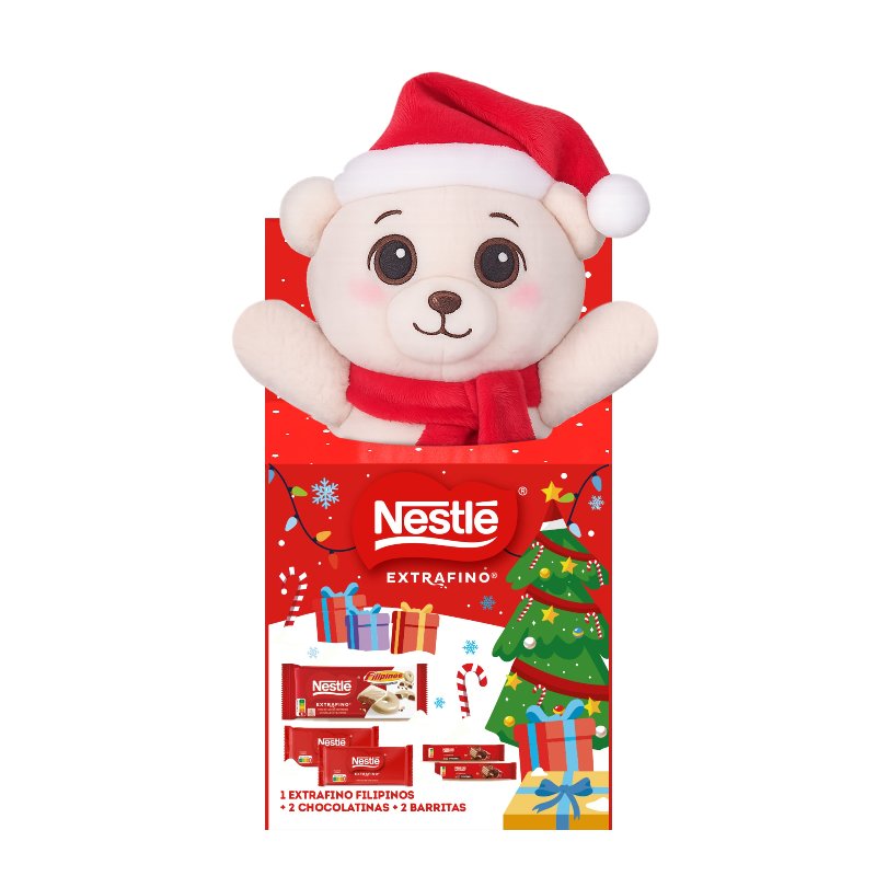 Peluche De Natal Chocolate Extrafino 160 g