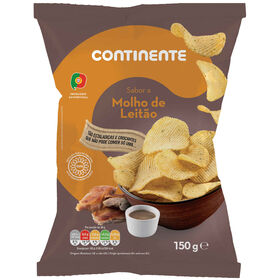 Batata Frita Ondulada Molho Leitão Continente 150 gr