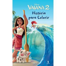Vaiana 2 - História Para Colorir