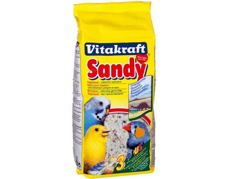 Areia Para Passáros Vitakraft Sandy 3 Plus 2.5 kg