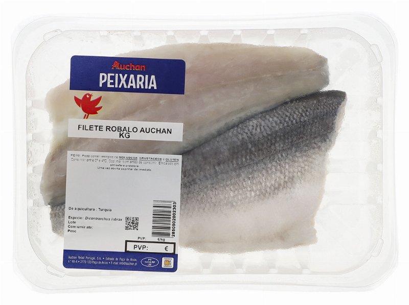 Filete Robalo Auchan Kg