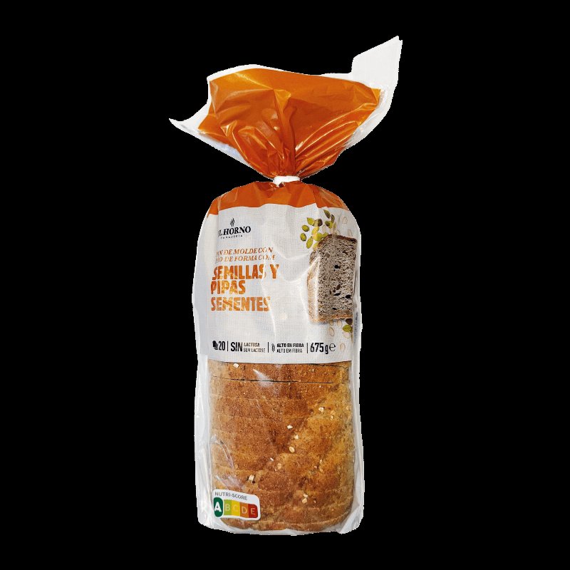Pão De Forma Com Sementes Com Sementes