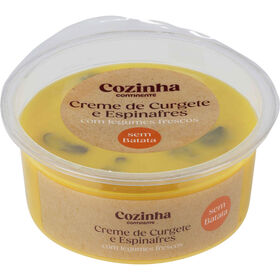 Sopa De Curgete E Espinafres Sem Batata Cozinha Continente 400 gr