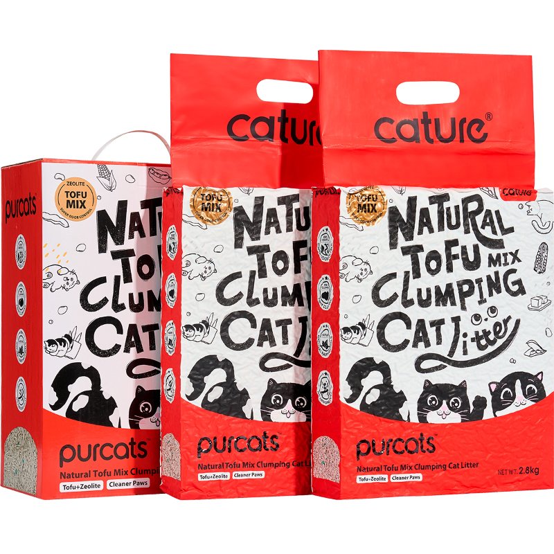Areia Para Gato Tofu E Zeolite 5.6 kg