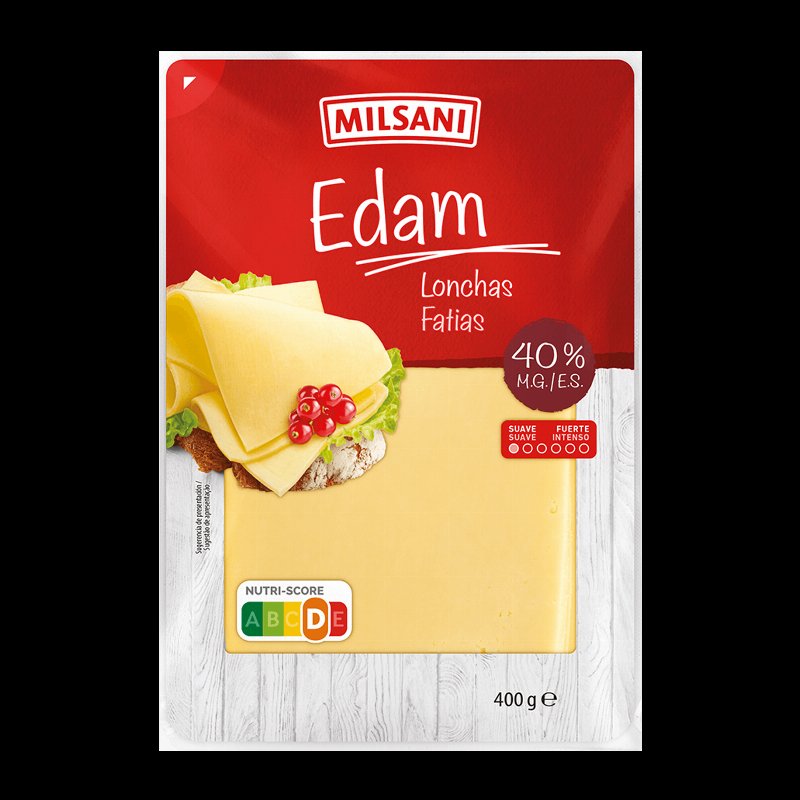 Queijo Edam Em Fatias 400 g