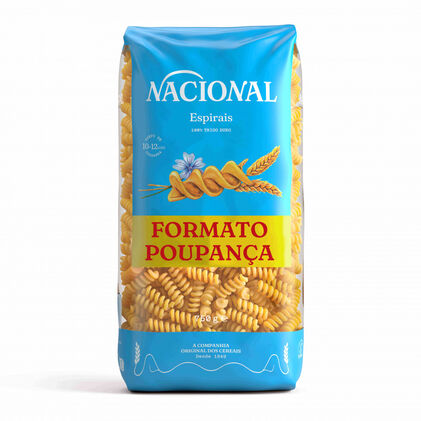 Massa Espirais Nacional 0.75Kg