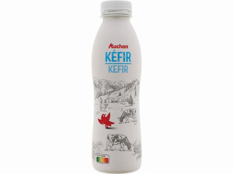 Kefir Liquido Auchan Natural 500 g