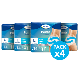 Cuecas Incontinência Pants Plus L Tena 4 X 14 Un