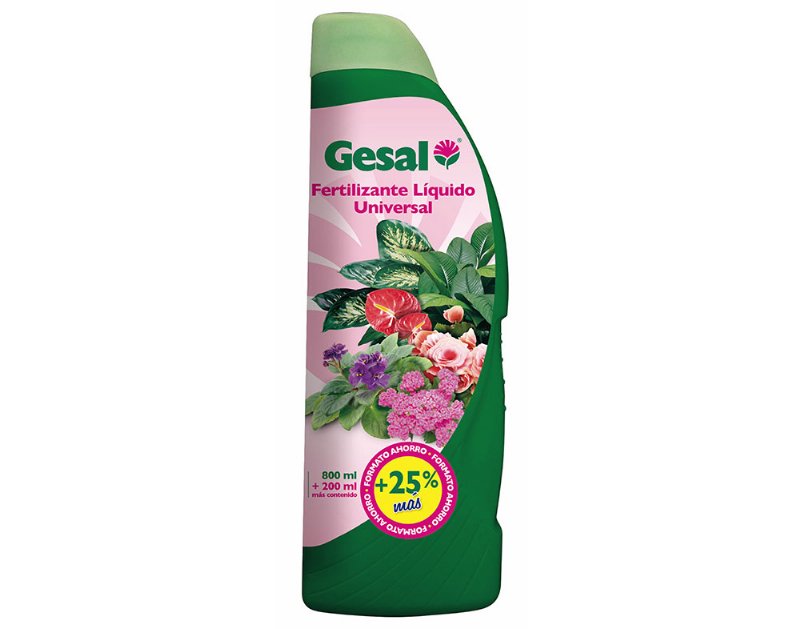 Fertilizante Líquido Universal Gesal 800+200 ml