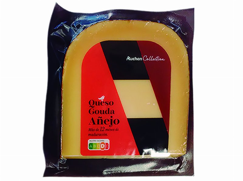 Queijo Gouda Velho Auchan Collection 12 Meses Cura 250 g