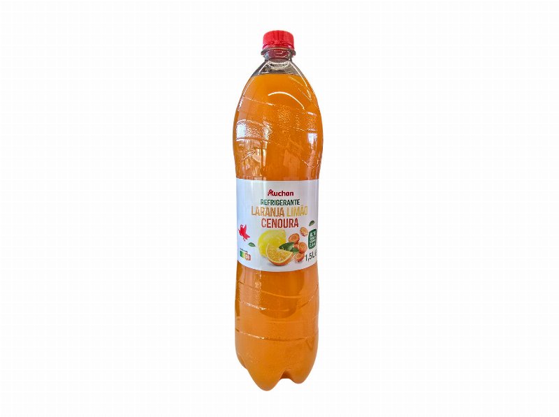 Refrigerante S/Gás Auchan Laranja Limão Cenoura 1.5 l (Sdr)