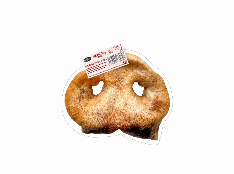 Snack Natural Para Cão Hobbitalf Focinho De Porco