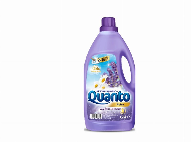 Amaciador Roupa Diluído Relax Quanto 3.75 l