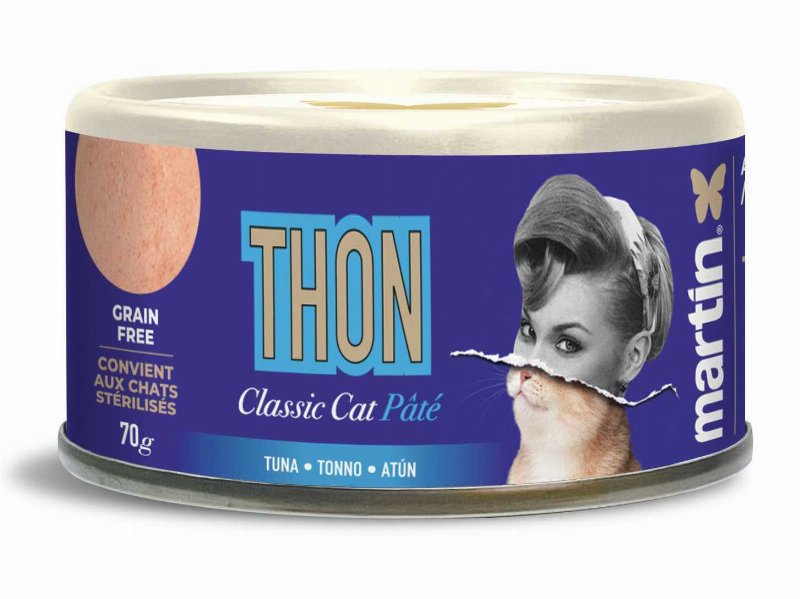 Comida Húmida Martin Sellier Gato Patê Atum 70 g