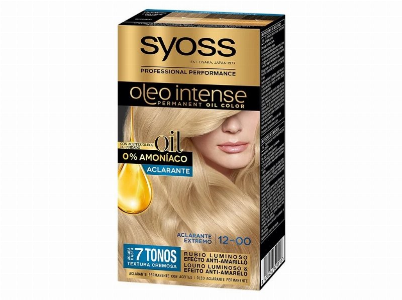 Coloração Syoss Oleo Intense 12-00 Aclarante Extremo