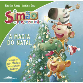 Simão, O Pequeno Leão Nº 5 - A Magia Do Natal De Maria Inês Almeida