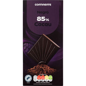 Tablete Chocolate Negro 85% Continente 100 gr