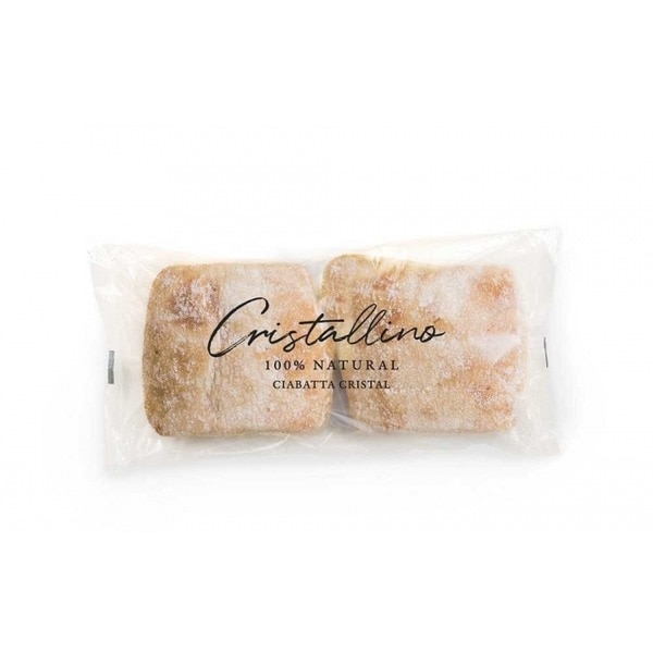 Pão Chapata Cristalino 2 unidades