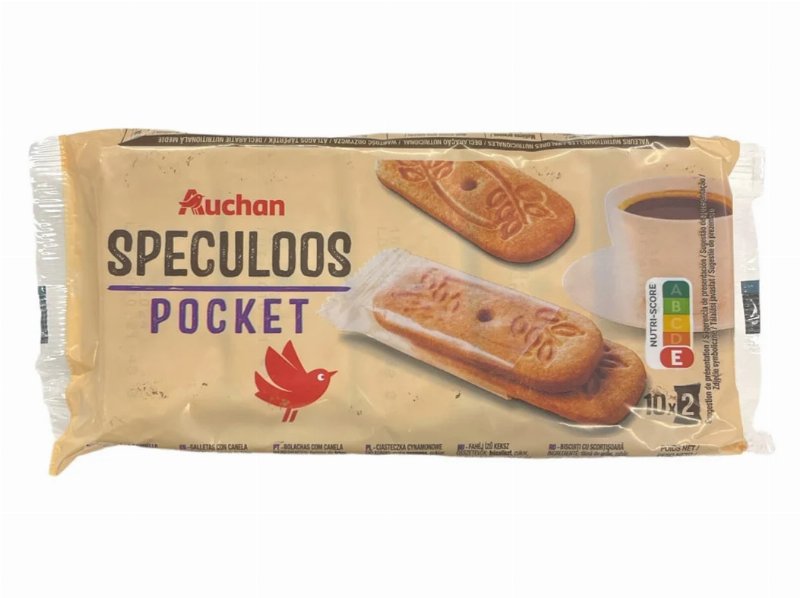 Bolacha Auchan Speculoos 168 g