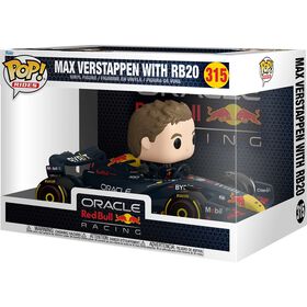 Funko - Figura Oracle Redbull Racing - Max Verstappen Com Rb20