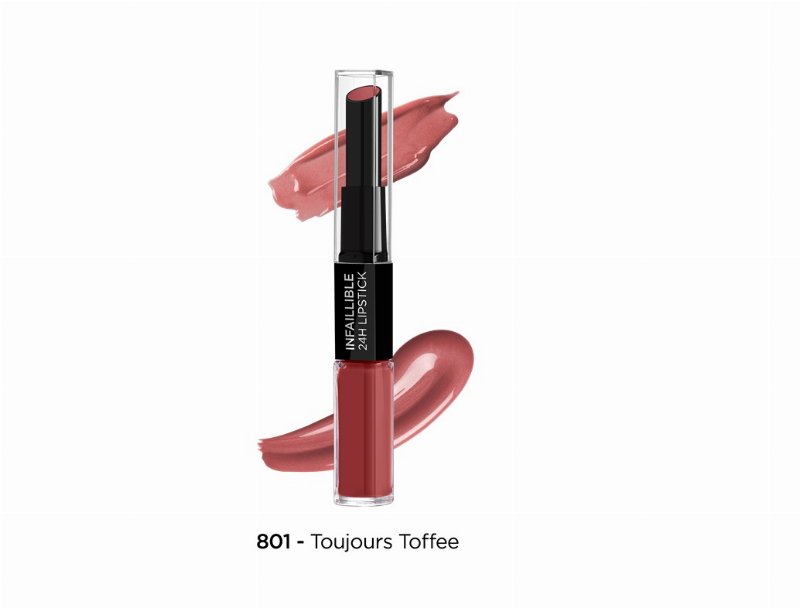 Batom L'oréal Make Up Infaillible 2 Steps 801 Nu