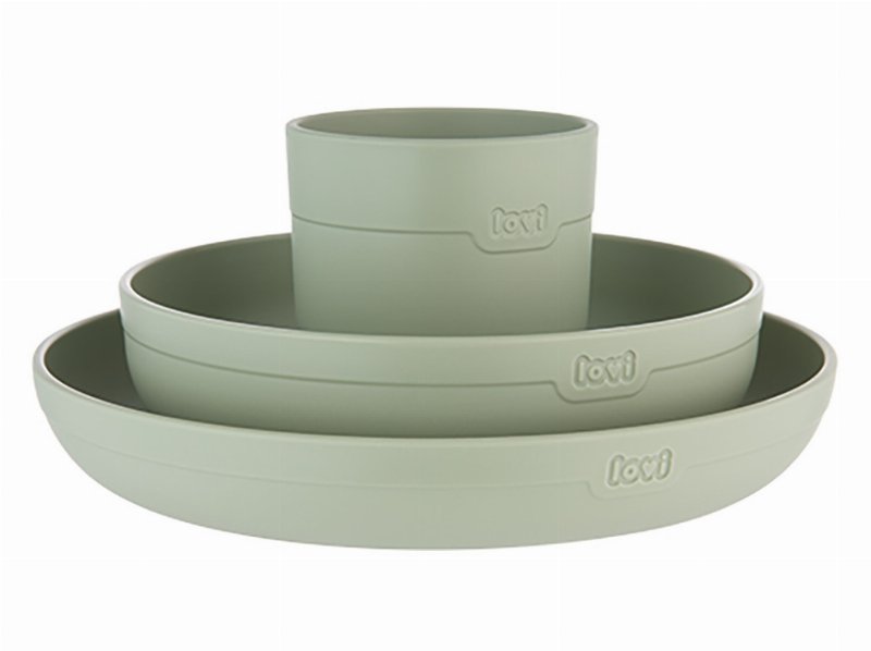 Conjunto Loiça Lovi Pistachio 3Un
