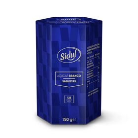 Açúcar Branco 125 Saquetas Sidul 750 gr