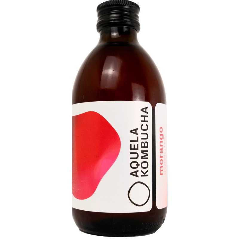 Chá Fermentado De Morango E Hibisco 250 ml
