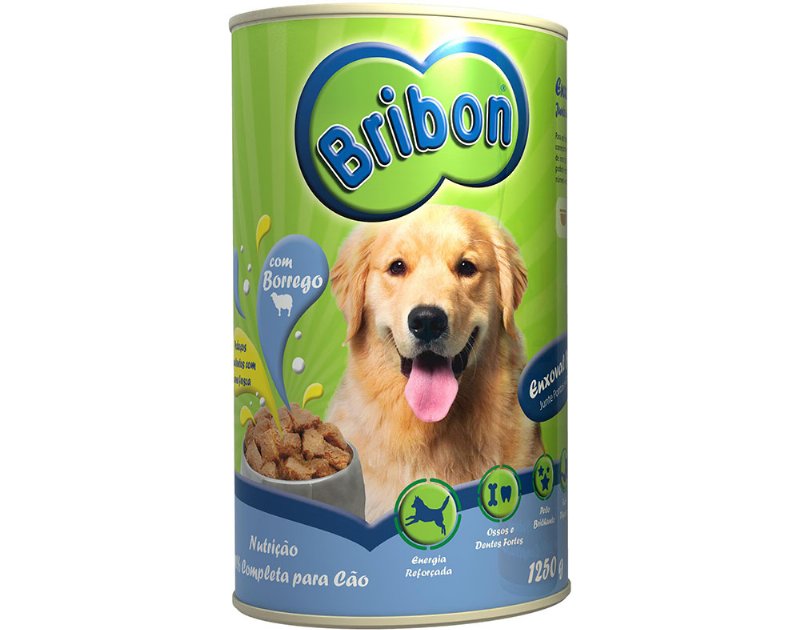 Comida Húmida Para Cão Bribon Borrego 1.25 kg
