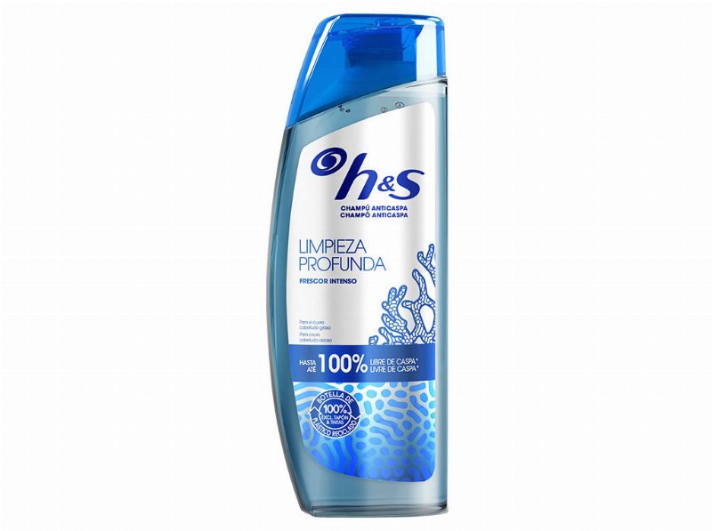 Champô H&S Anti-Caspa Transparente Detox 300 ml