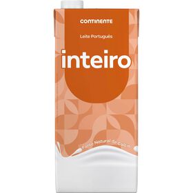 Leite Uht Inteiro Continente 1 Lt