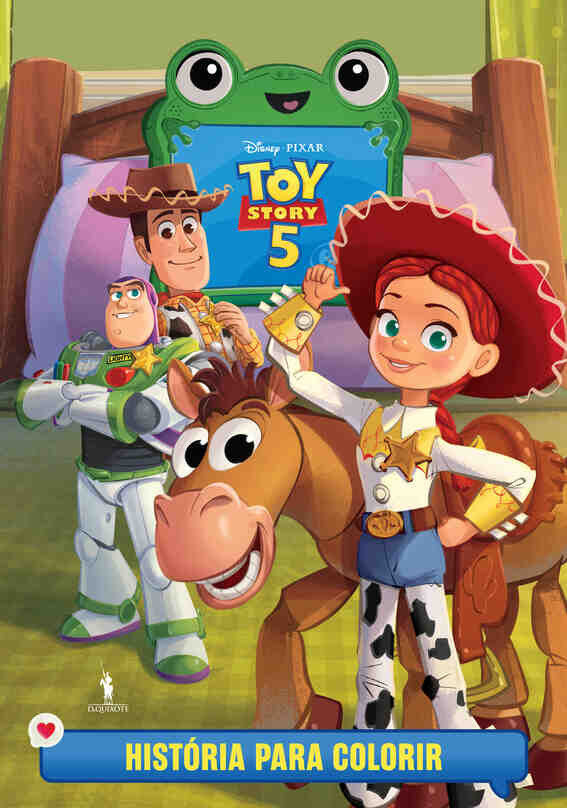 Livro De Colorir - Toy Story 5 Disney