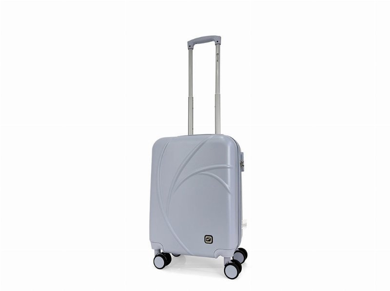 Mala De Cabine Rígida Airport Blossom Cinzento Com 4 Rodas 55 X 36 X 20 Cm